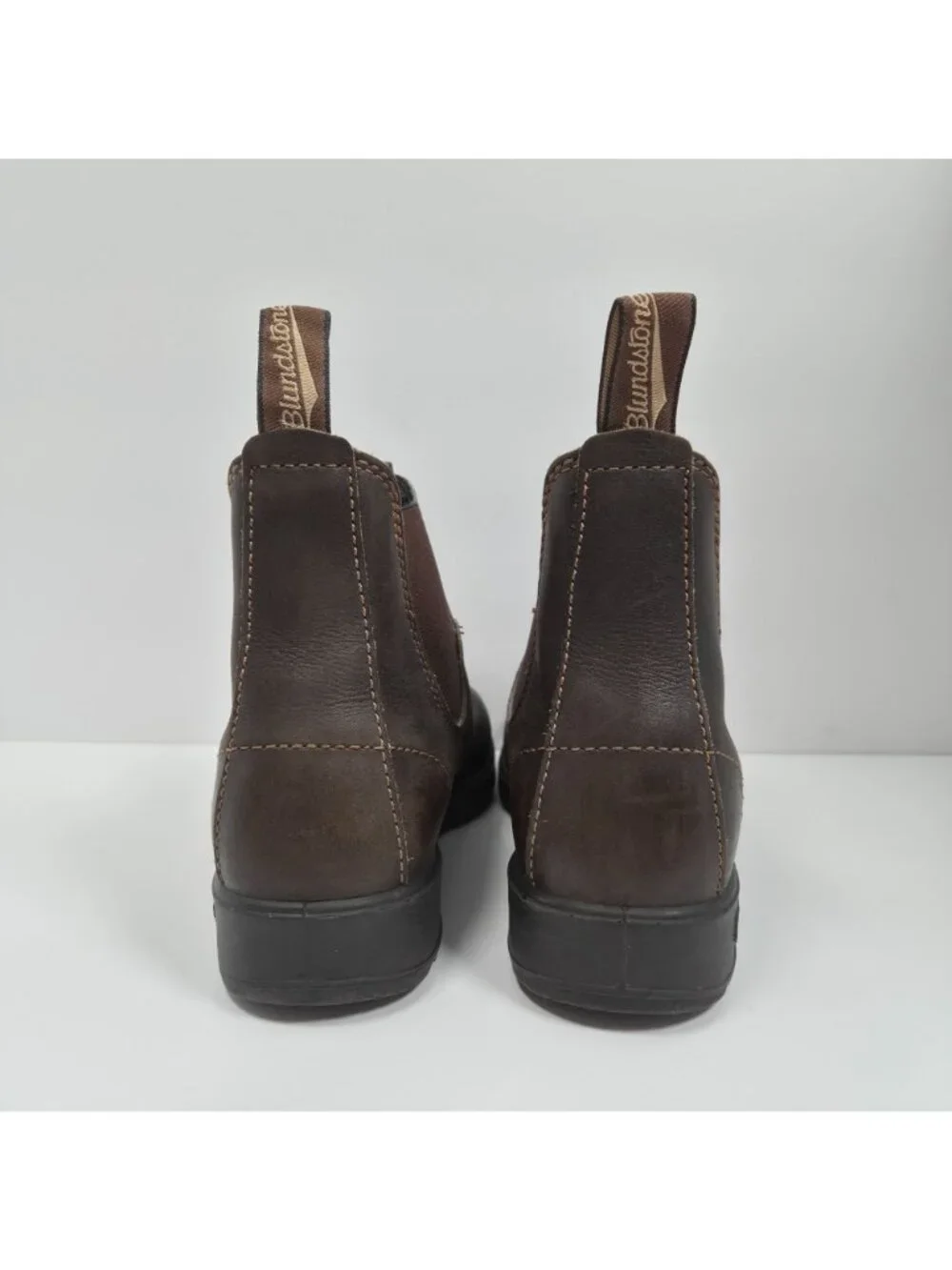 Blundstone 550 Youth Brown Leather Chelsea Boots 000562 US Size 4.5